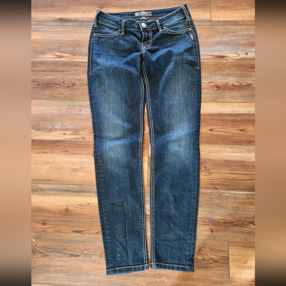 Silver Jeans Dark Blue Flare Women's Jeans